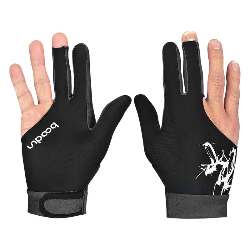 Burton Billiard Gloves Three-Finger Gloves for Men and Women, Fingerless, Breathable, Suitable for Both Left and Right Hands, Single Piece, Customizable