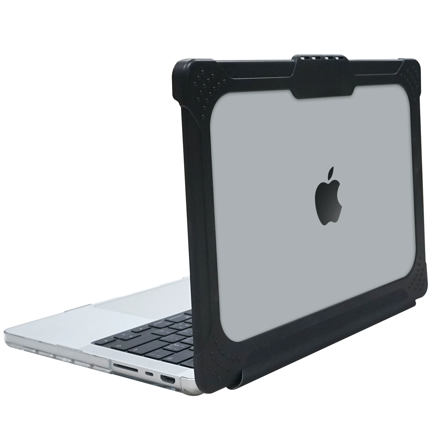 Совместимый с Apple прозрачный чехол для ноутбука, матовая защита, для MacBook Pro 14 дюймов, защита от падения