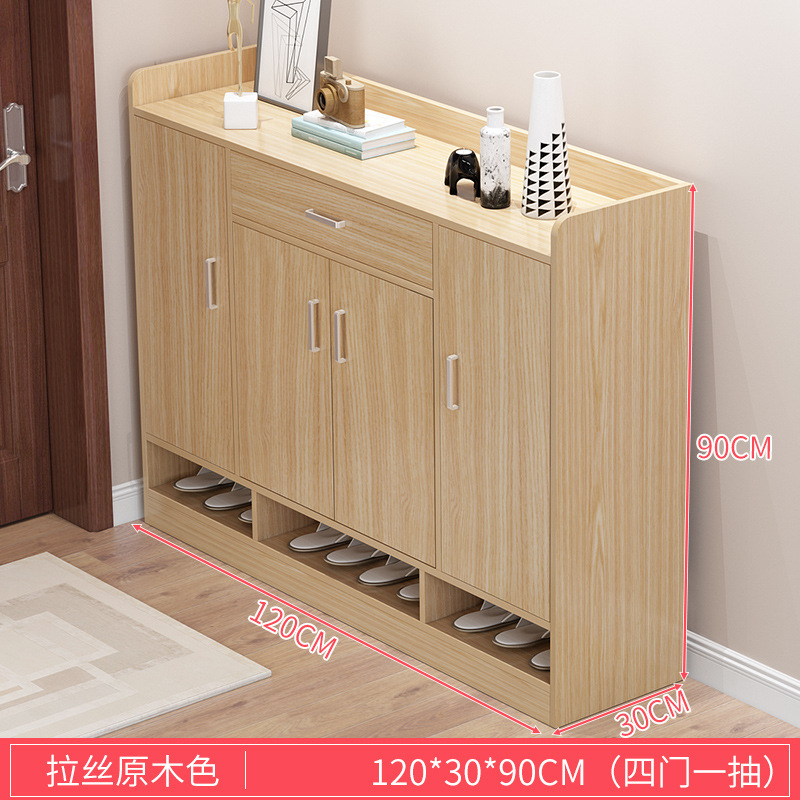 Fuera del Gabinete de zapatos del corredor artefacto de almacenamiento de la puerta del hogar 2023 nuevo popular interior multicapa a prueba de polvo de gran capacidad Zapatero image 15