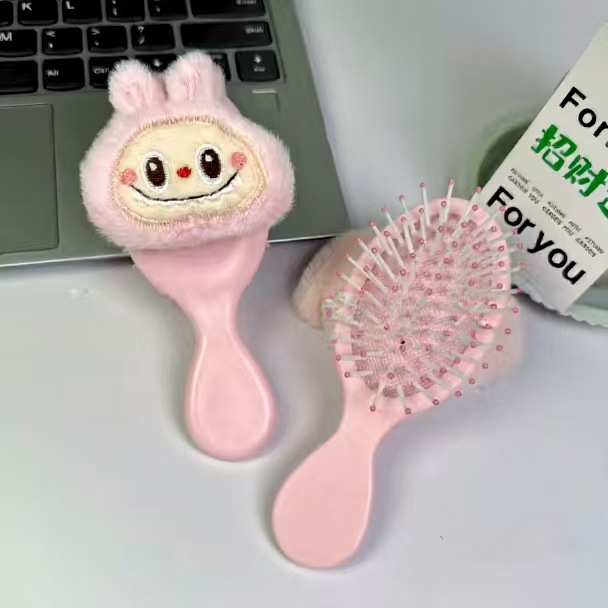 Peines de bolsas de aire de peluche Loopy Peines de aire de peluche Peines de masaje portátiles Peines de masaje mini