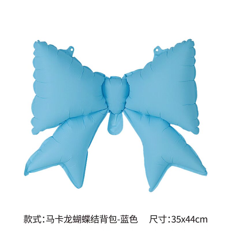 生日数字气球蝴蝶结装饰拍照道具奶油ins女孩儿童宝宝周岁仪式感|undefined