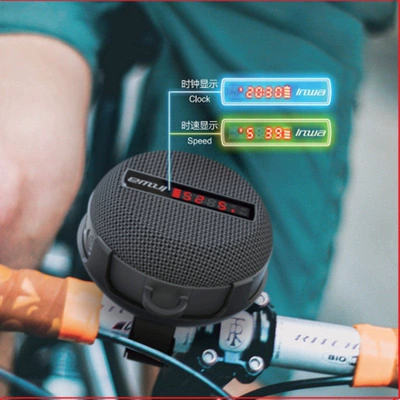 Electric Motorcycle Subwoofer Waterproof – Car speaker/subwoofer - official-standard-configuration-black-smart-display-model-display-time-and-speed