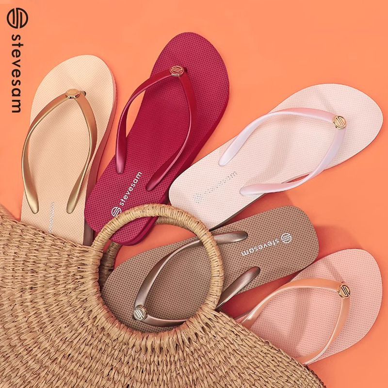 2026 New Style 4cm Wedge Sandals for Outdoor Wear, Summer Thick-Soled High-End Beach Ins Non-Slip Flip-Flops for Women 2026 New Style 4cm Wedge Sandals for Outdoor Wear, Summer Thick-Soled High-End Beach Ins Non-Slip Flip-Flops for Women