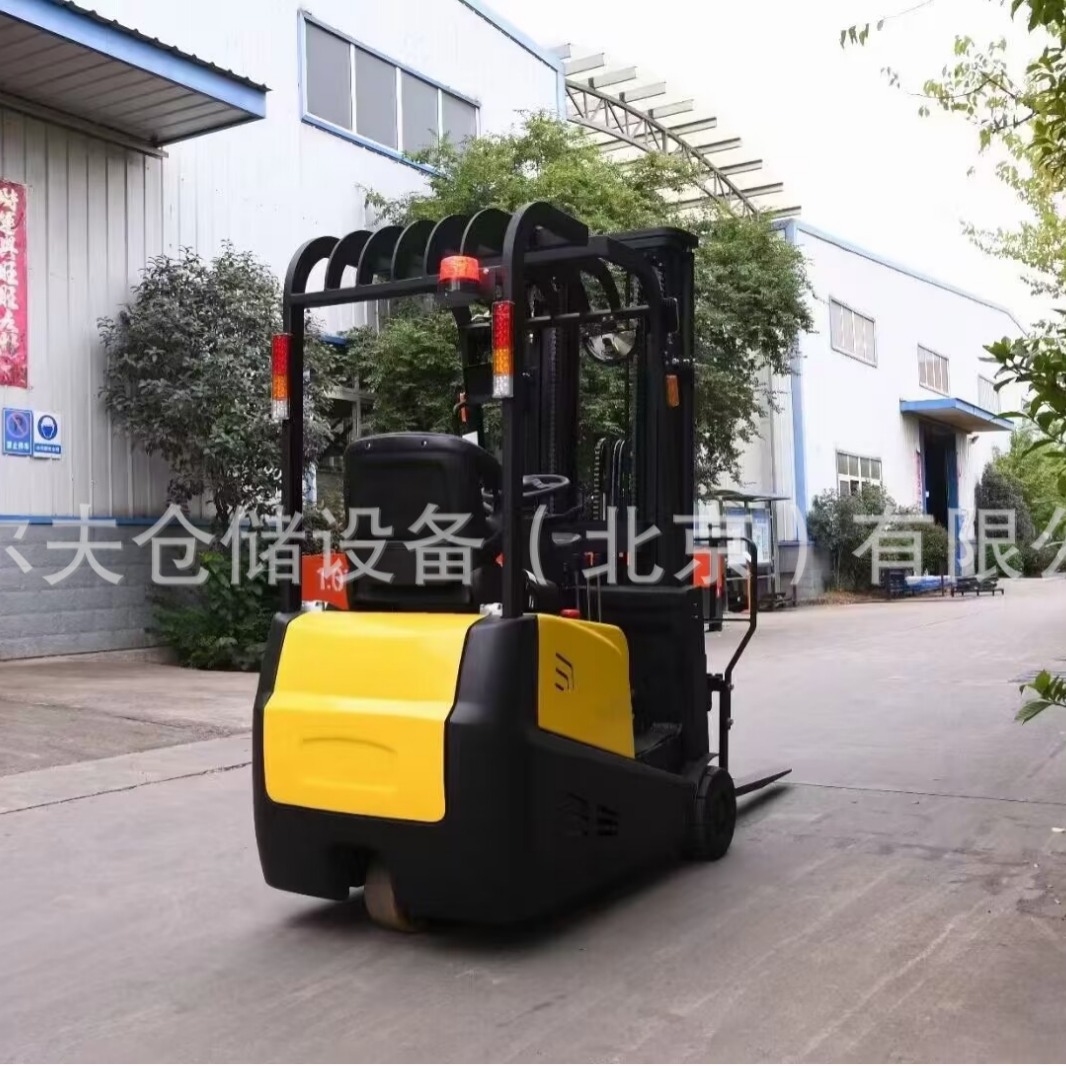 四轮三支点电动叉车蓄电池平衡重电瓶托盘堆垛机经济款堆高车维修