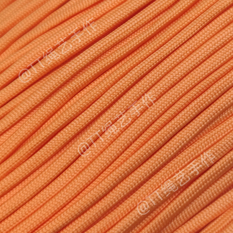 4mm七芯伞绳550磅尼龙绳EDC手工线绳DIY编织伞绳户外帐篷绳5米/扎|undefined