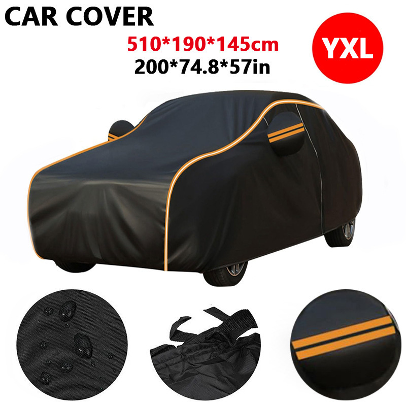 アマゾン ポリエステルタフタ製 車カバー 全天候型 日焼け止め 雨よけ 断熱 厚手 車カバー 全天候型|undefined