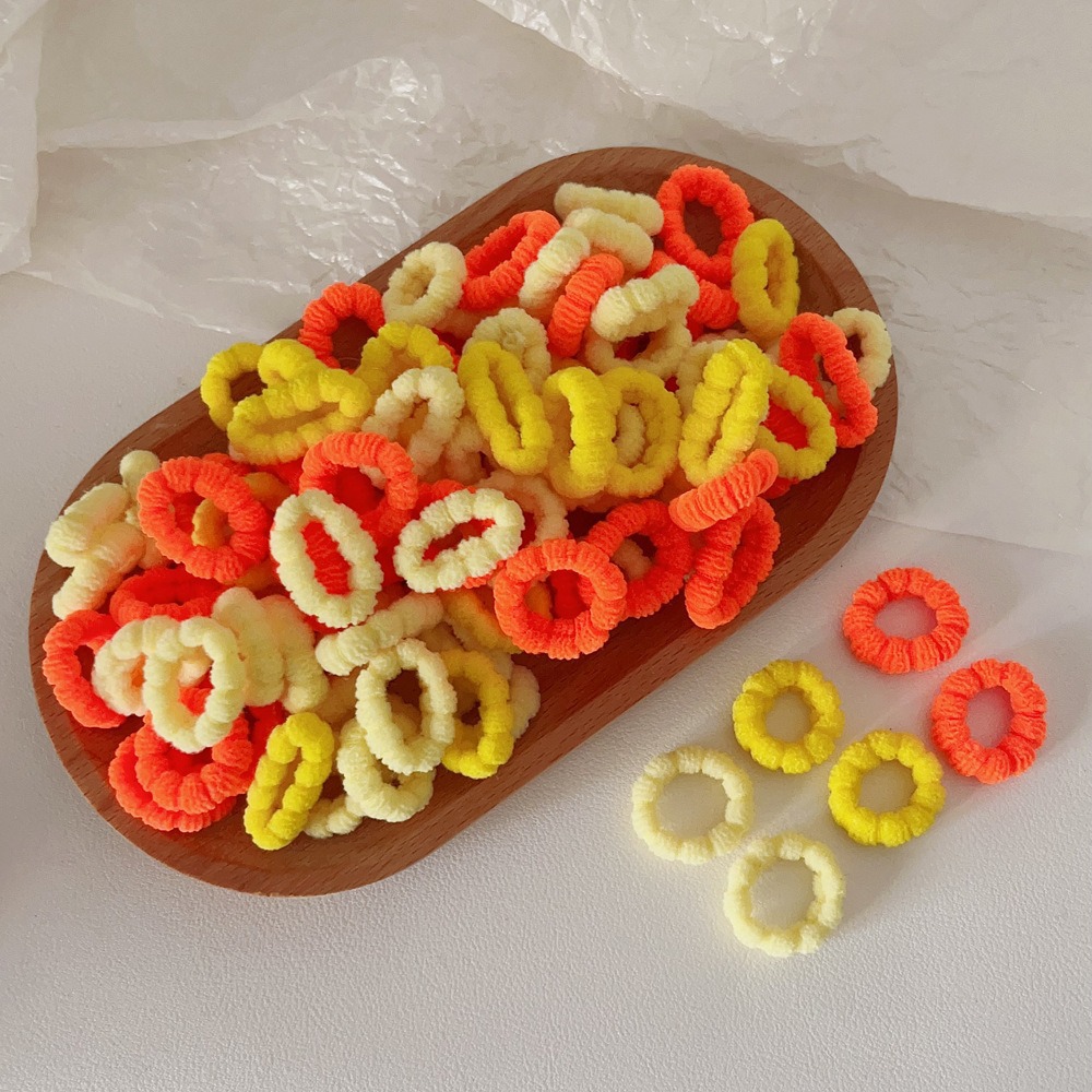 엄지손가락 고리 노란색 계열 100개입 통