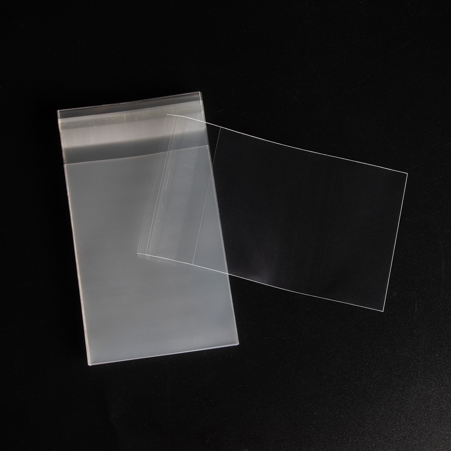 Película protectora transparente de PP de 35PT para tarjetas, caja para tarjetas, película protectora para tarjetas Yu-Gi-Oh, Ultraman, Pokémon, soporte para tarjetas