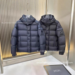 欧州站新款M家冬季可卸连帽羽绒棉服保暖休闲舒适 男女情侣款外套