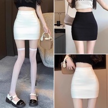 短裙西装半身裙女小个子黑色包裙夏季短款高腰春季紧身xs包臀性感