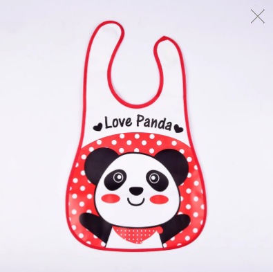 [벨크로 스타일] 빨간색과 검은색 팬더