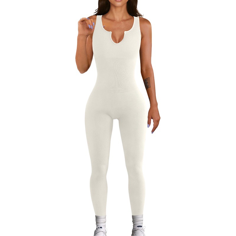 Europa y América del comercio exterior de las mujeres sin mangas jumpsuit alta elástico Delgado hip lifting sexy jumpsuit SU3222