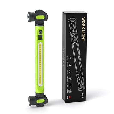 Wk01 New Emergency Maintenance Work Light USB Rechargeable High-Brightness Multi-Functional Inspection Lighting Lamp with Magnetic Hook (İşçi projektorları) - green-5200mah-output-engine-work-light