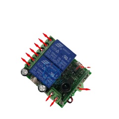 Learning-type DC two-lamp wireless remote control switch, low-power 12V motor drive receiver controller
