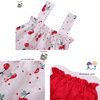 Children's summer skirt, set girl's, clothing, cute slip dress for early age, 0-2 years