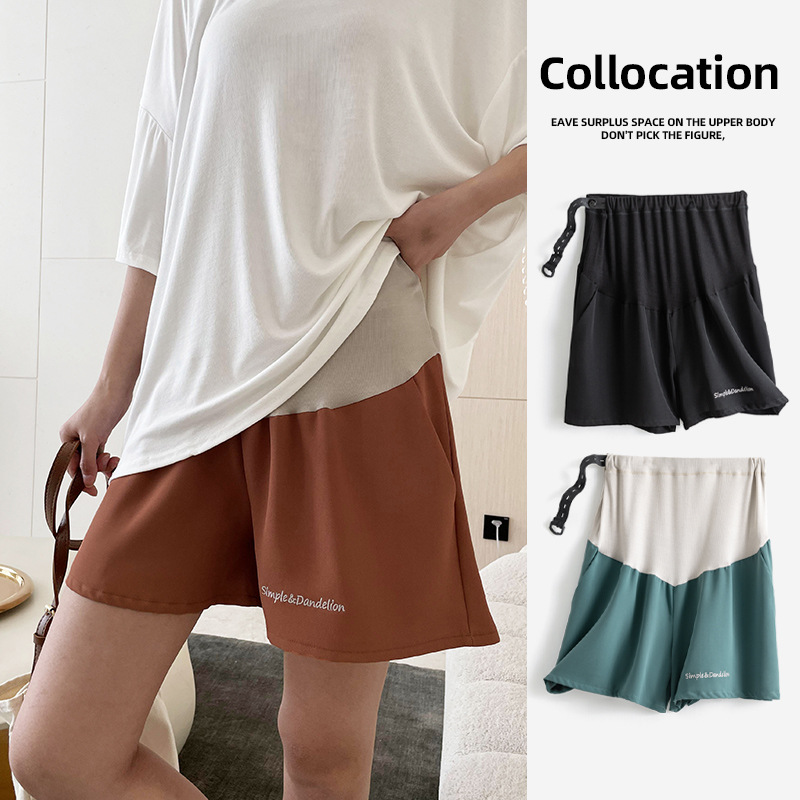 朴蒲孕妇装春夏2021孕妇裤短裤新款休闲孕妇短裤外穿女