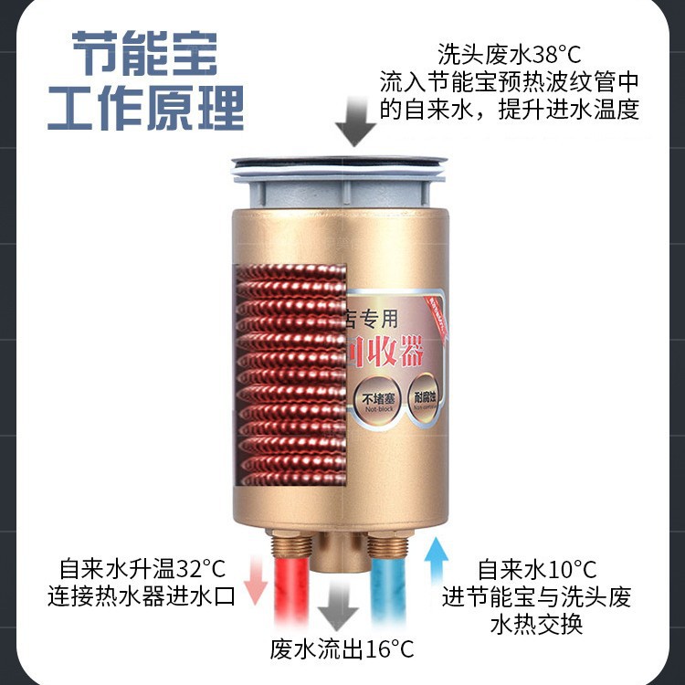 Peluquería calentador de agua peluquería salón de belleza ahorro de energía cama de champú para bebés cama de champú caliente especial cuidado del cabello caliente instantánea