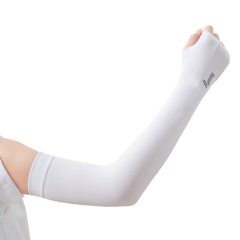 Korean Ice Sleeve Ice Silk Sunscreen Sleeves Outdoor Riding UV Protection Sleeves Men's and Women's Sports Driving Sleeves Wholesale