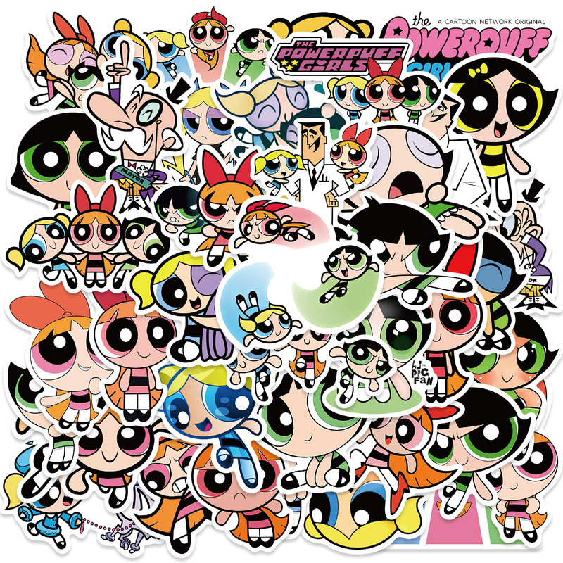 40 Powerpuff Girls Handbook Stickers Graffiti Luggage Suitcase Water Bottle Laptop Waterproof Stickers Handbook 40 Powerpuff Girls Handbook Stickers Graffiti Luggage Suitcase Water Bottle Laptop Waterproof Stickers Handbook