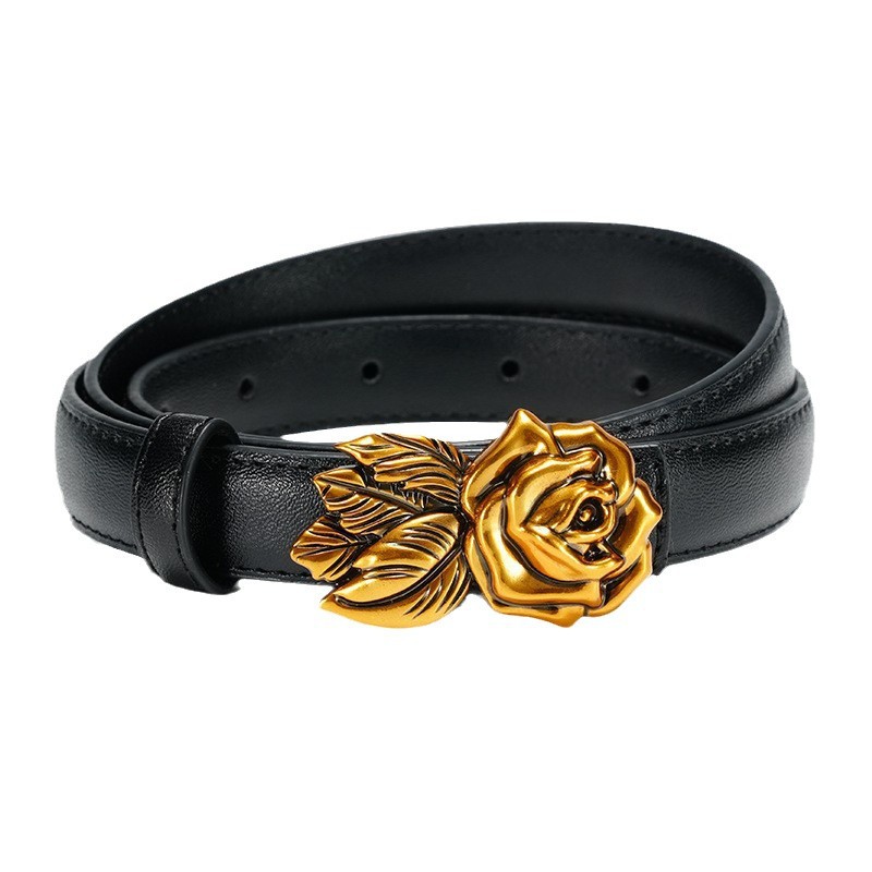 Retro double-sided belt