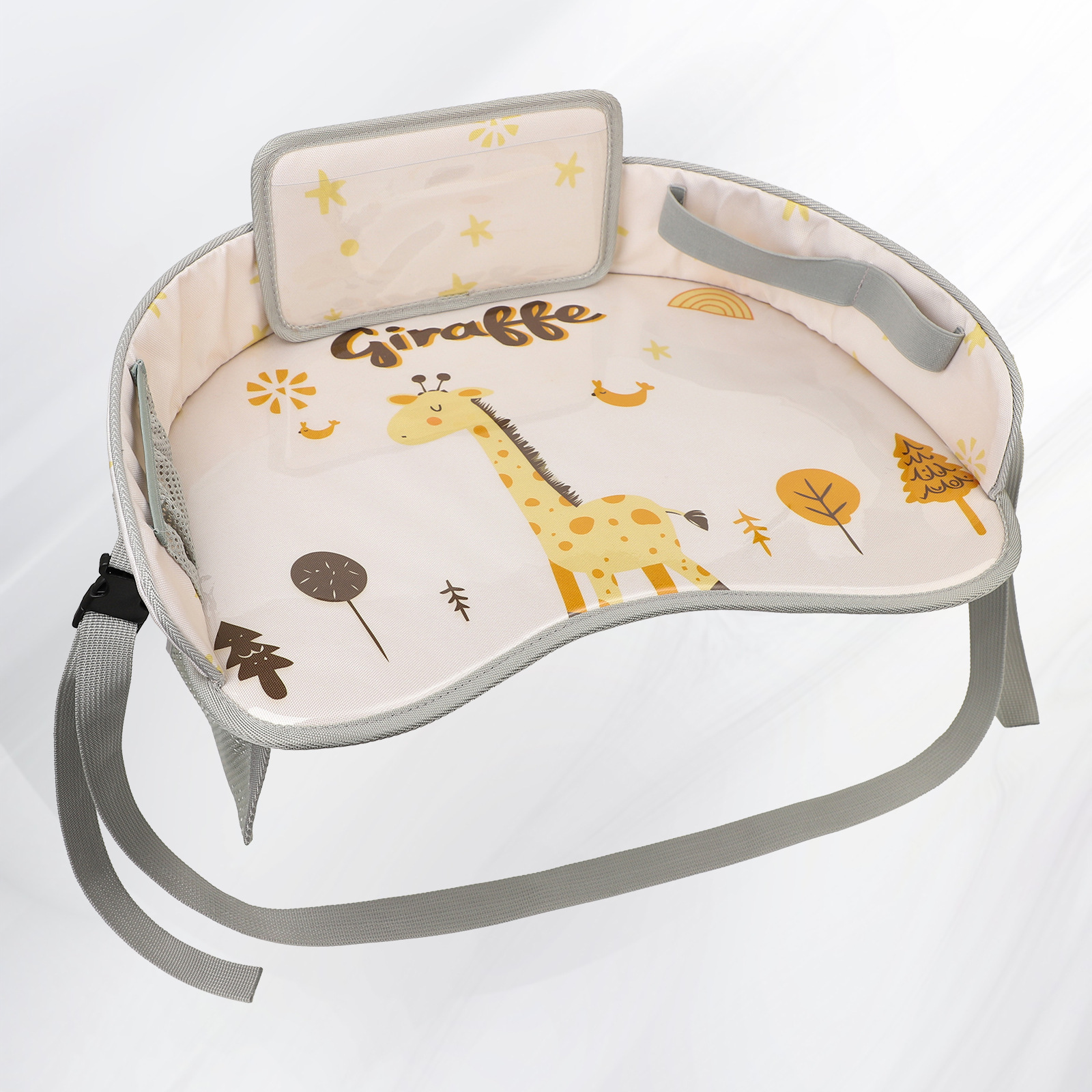 Yinxiu viaje infantil transfronterizo tablero de dibujo coche cochecito silla de comedor plegable tablero de almacenamiento juguetes para bebés image 7