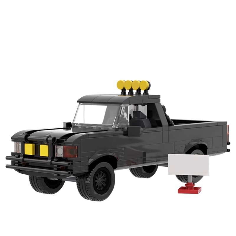 MOC building blocks compatible with Lego 40486 back to the Future Toyota pickup small particle Building Blocks Children's Educational Assembly MOC building blocks compatible with Lego 40486 back to the Future Toyota pickup small particle Building Blocks Children's Educational Assembly