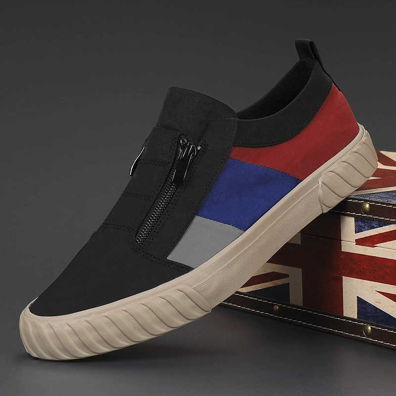 Flash Step Новая мужская повседневная парусиновая обувь 20857