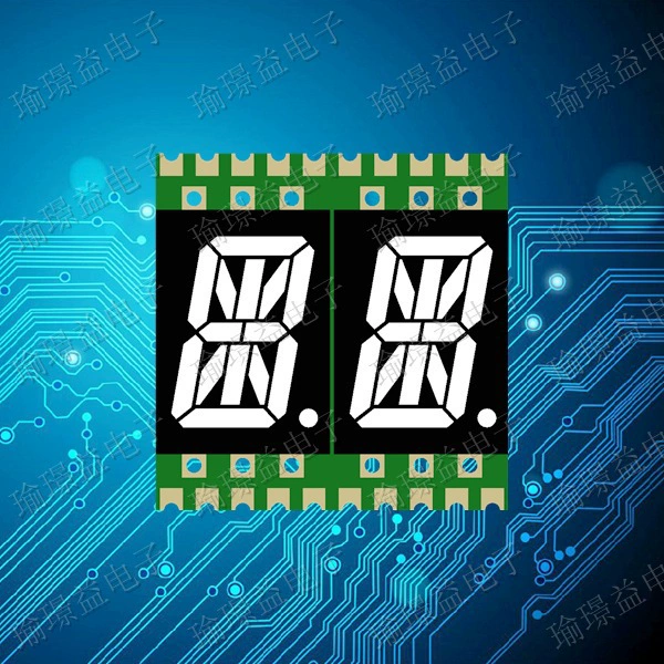 Светодиодная цифровая трубка 0,40-дюймовая двухзначная пластырь красного метра трубки 4022AR CR