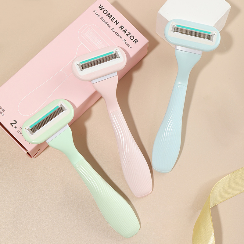 Women's armpit hair cutter razor manual razor shaving cutter women's private parts shaving device epilator gift set