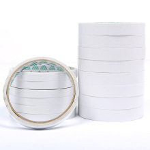 双面胶高粘手工diy办公胶带美术透明1cm8mm长9米胶布两面胶带批发