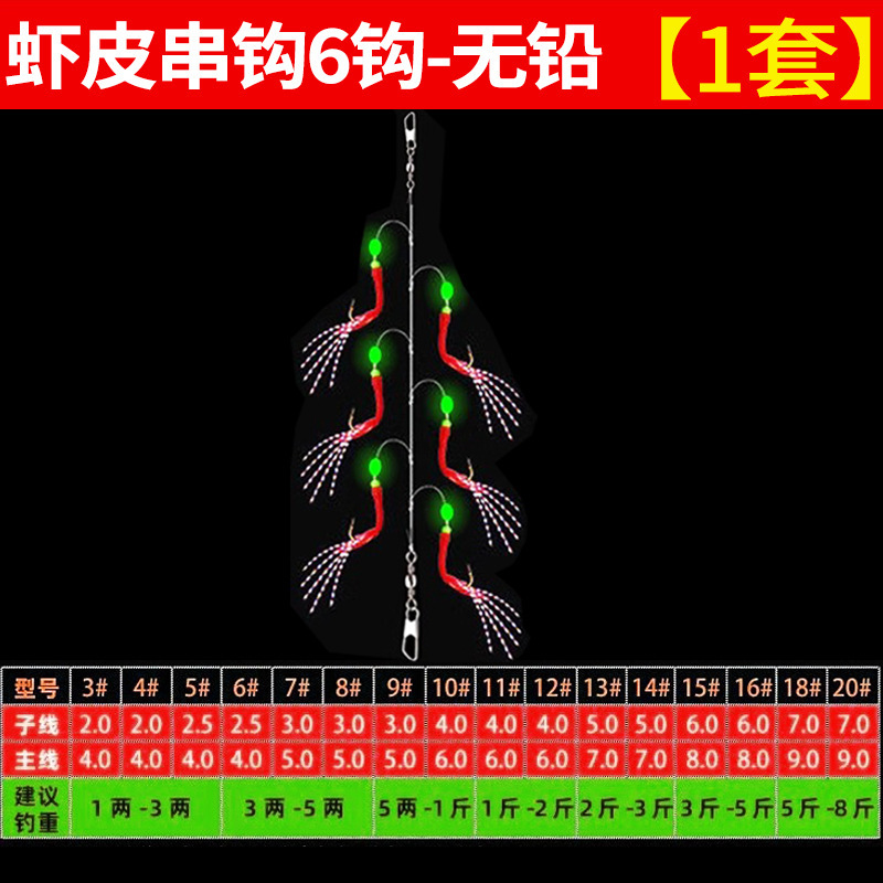 翘嘴白条鱼皮仿生虾皮串钩红皮亮皮鱼钩仕挂路亚假饵金丸世虾皮钩|undefined