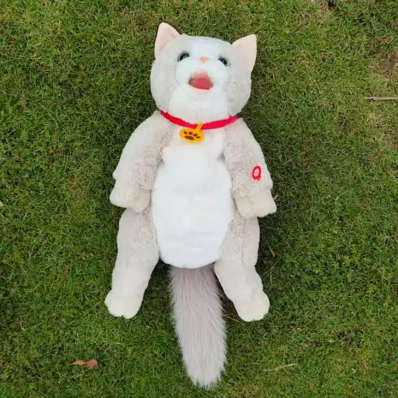 Маню doll: реалистичный индукционный рюкзак-плюшевый - электрическая игрушка кот/dog, новая коллекция, батарейки в комплекте