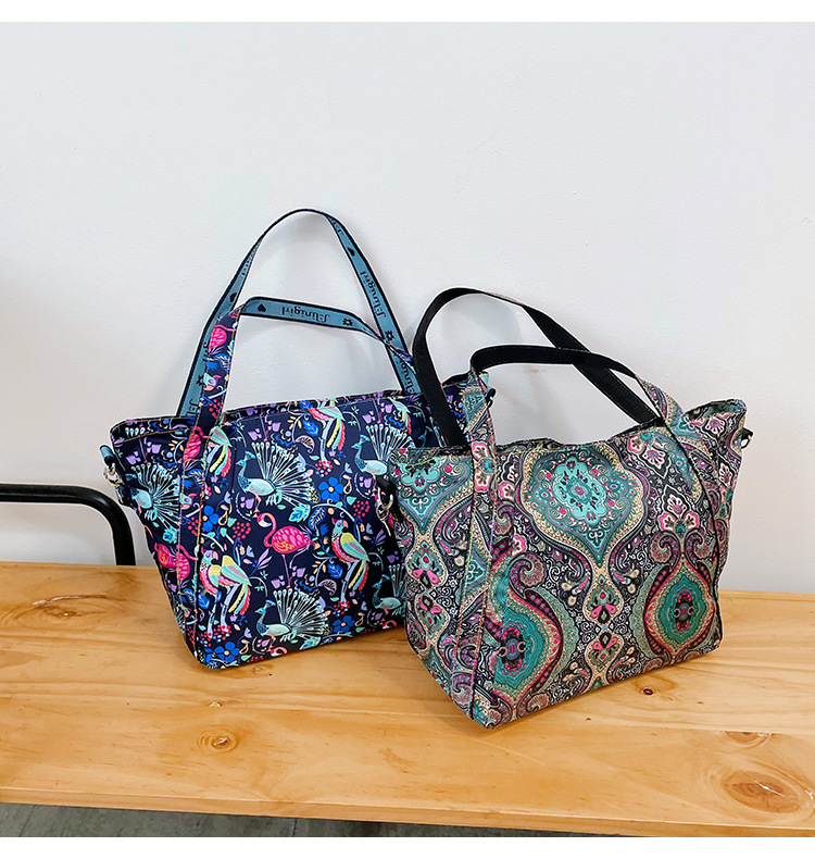 Women's Large Nylon Geometric Cute Square Zipper Bag Sets display picture 17
