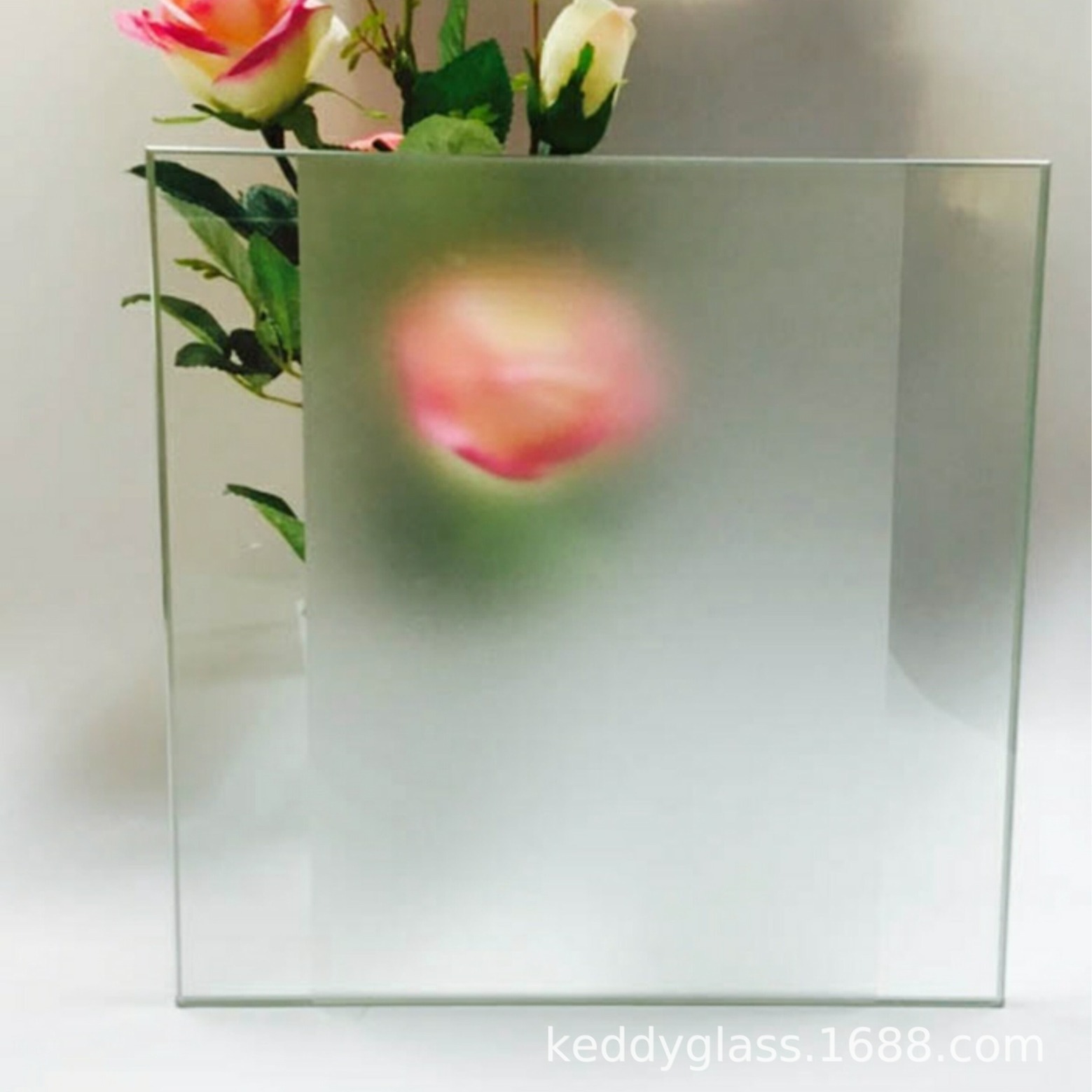 3-19mm厂家直供  可钢化 丝印 蒙砂玻璃 喷砂玻璃 磨砂玻璃