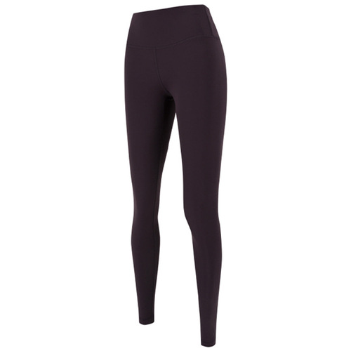 Nude high waist hip lifting seamless yoga pants summer thin running fitness pants drop shipping