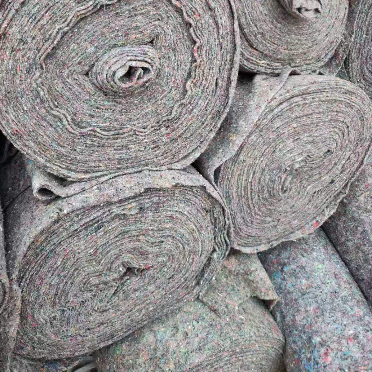 土工布加厚无纺布混凝土养护毯保温保湿布养护布公路毛毯隔热毛毡