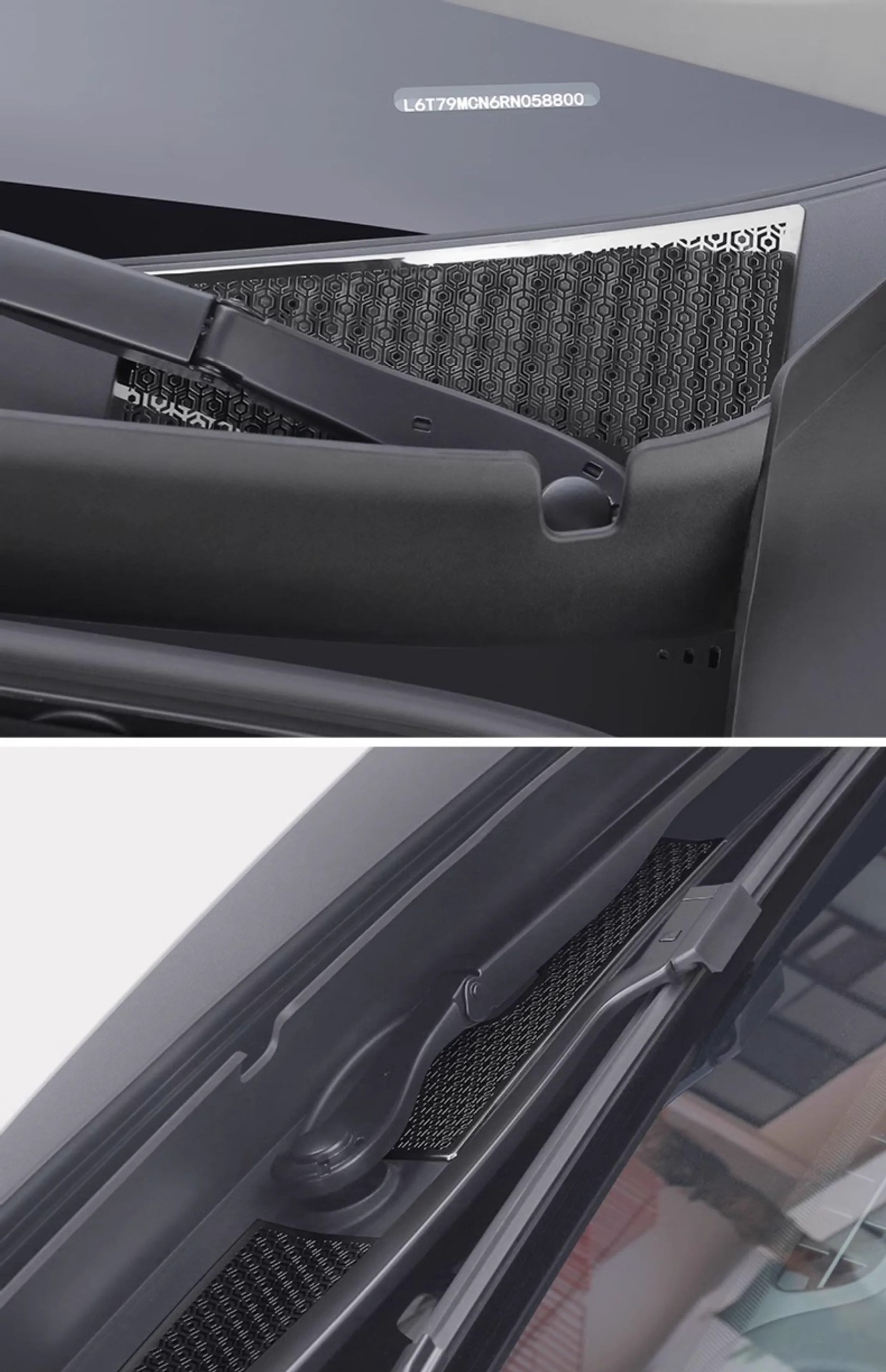 Applicable pole krypton 7X front cover dust cover front engine room air outlet insect net protection cover changed to decorative car supplies