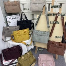 通勤腋下手提包女士单肩女包包大容量尼龙大容量箱包皮具斜挎包包