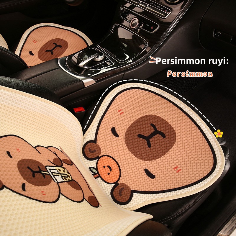 Weiblich Männlich niedlichen cartoon Vier Jahreszeiten universal auto sitzkissen geeignet für Wuling obst Hongguang MINI obst Plus_voghion.com