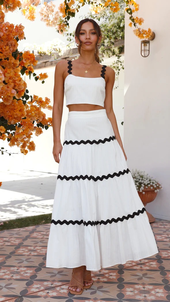 329g Weight Sleeveless Sleeve Length Spandex, Polyester Fabric Type Skirt Co-ord Set Sets Type 2 Pieces Set Quantity Daily Occasion U Neck Neckline Regular Fit Fit Type Solid Color Pattern Summer, Spring Season Women's Gender Preppy Style, Classic Style Style Daily Women's Preppy Style Classic Style Solid Color Spandex Polyester Skirt Co-ord Set Skirt Sets 31