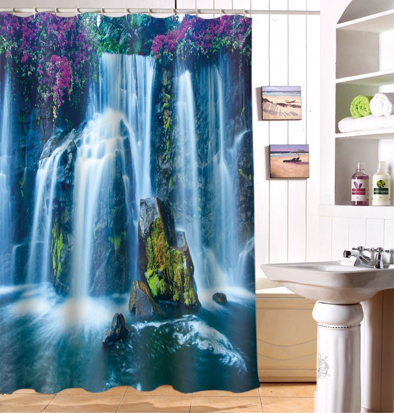 Waterproof curtain, (Cross-border trading)