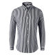 2025 New Men's Korean Striped Shirt Long-sleeved Slim-fit Casual Trendy Cross-border Trade Workwear Men's Shirt