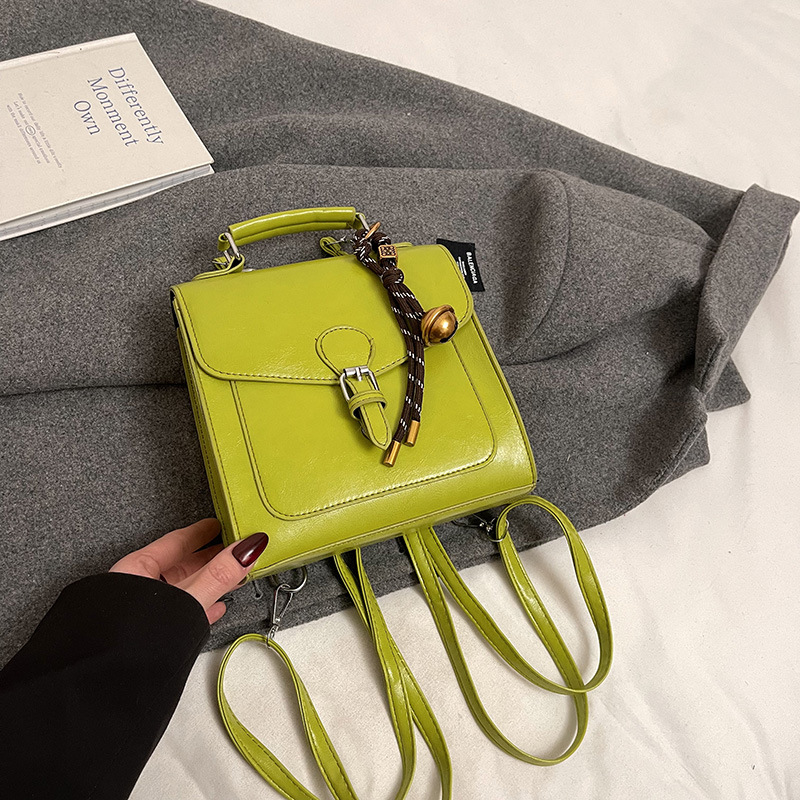 Nicho de diseño de alta sensación de moda mochila pequeña mochila para mujeres 2024 nuevo estilo universitario bolso pequeño