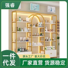 Q蕤2美甲收纳柜指甲油展示柜理发店柜子护肤品院化妆品产品展