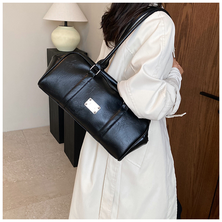 Borsa dal design di nicchia francese per la nuova borsa tote portatile ad alta capacità 2023 da donna, borsa a tracolla per il fitness da pendolarismo_voghion.com