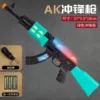 AK sound and light submachine gun-green [57cm]
