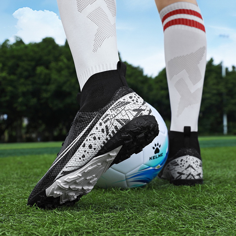 Zapatos de fútbol de clavos TF transfronterizos zapatos de fútbol de clavos adultos zapatos de entrenamiento de estudiantes adolescentes al por mayor image 5
