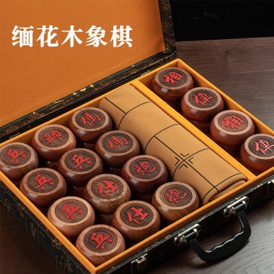 メーカー直販中国将棋実木大サイズ木製彫刻工芸将棋セットは目上の人に高級ギフトボックスを送ります。|undefined