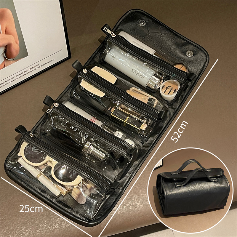 Nueva bolsa de almacenamiento de cosméticos 4 - en - 1 desmontable y plegable para viajar bolsa de almacenamiento portátil de gran capacidad