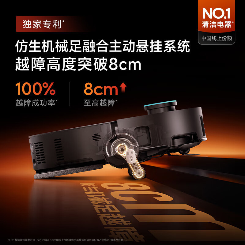 Chuimi 掃除ロボット X50 プロ強化版 8cm 障害物を越える 25000pa 大吸引 オリジナル 正規品|undefined